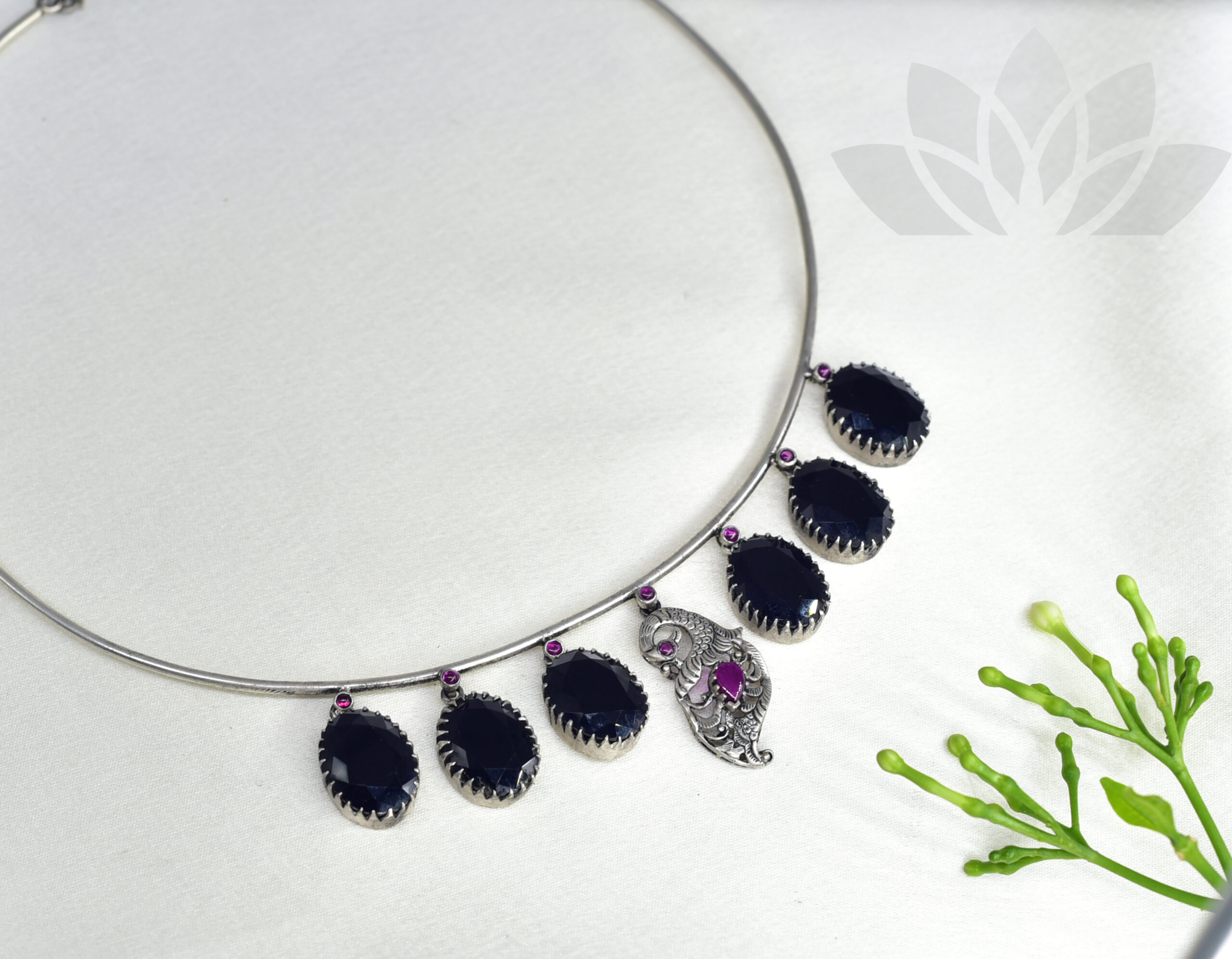 Bridal Purple/Clear Diamante 'Teardrop' Necklace & Earrings Set In Silver |  eBay
