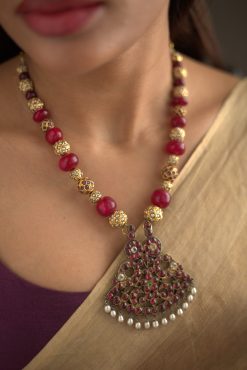 Alternative view of Necklace Silviya 2