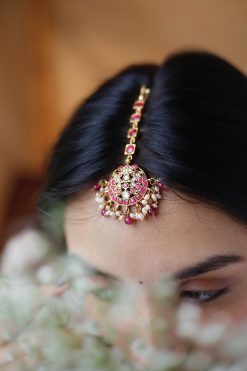 Alternative view of Maang Tikka Style 53